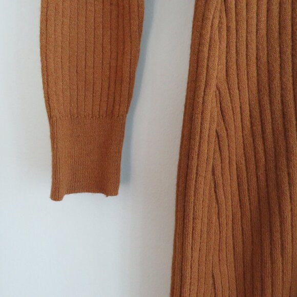 HEARTLOOM Dahlia Ribbed Knit Maxi Dress in Rust - Women's Size M NWT - Picture 14 of 16